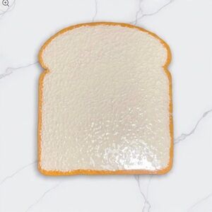 White Bread Toast Coasters – Handmade – Set of 2